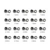 YFFSFDC Rod Guide, Fishing Rod Guide, Stainless Steel, Set of
