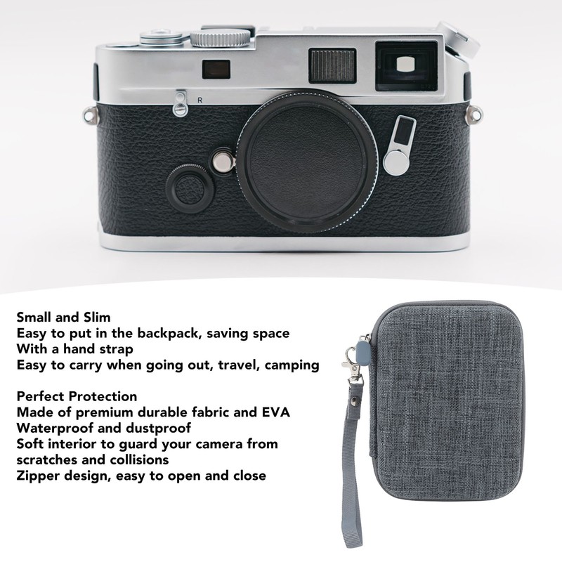 Portable Camera Case Waterproof Protective Hard Shell Universal Mini Camera