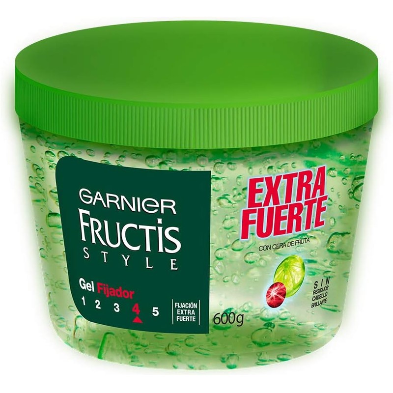 Garnier Fructis Style Gel Tarro Extra, 600 gr, 600 gramo,