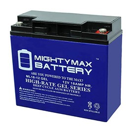 Mighty Max Battery 12V 18AH Gel Battery for RAD2Go 300W Silver Fox Brand Product