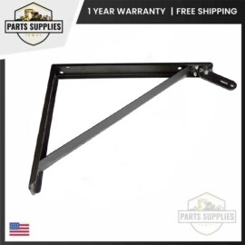 Schaefer WM24D-B Schaefer Black Adjustable Stainless Steel Wall Mount for 24" Fan