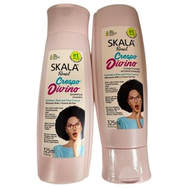 Skala - Linha Expert - Kit Crespo Divino Shampoo e Condicionador (2 x 325 Ml) - (Expert Collection - Set Divine Curls Shampoo and Conditioner (2 x 11 Fl Oz))