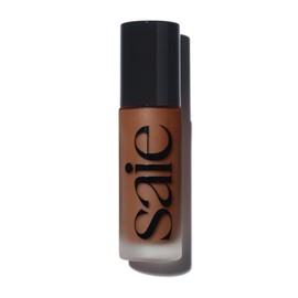 Saie Glowy Super Skin Tint Liquid Foundation - Hydrating Serum Foundation with Lightweight, Medium Coverage - Formulated with Hyaluronic Acid to Hydrate, Brighten and Plump - Shade 33 (1.01 oz)