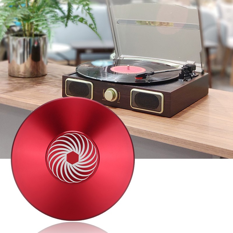 Vinyl Record Audio Disc Turntable Stabilizer Clamp Aluminum Weight Clamp