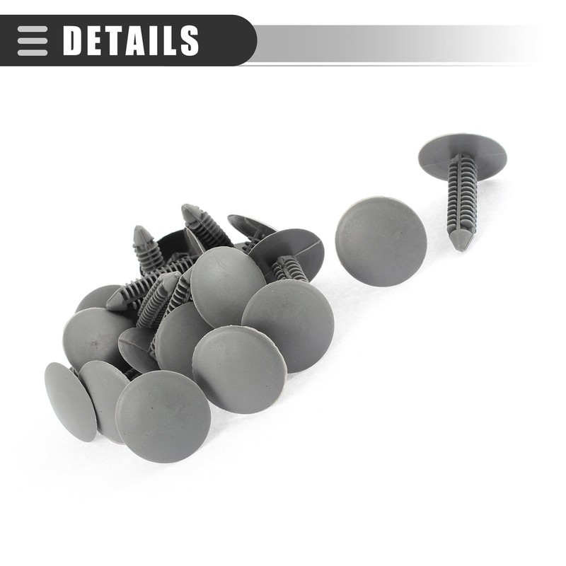 Motoforti Universal Car Rivet Buckle Ceiling Lining Trim Panel Clips,14