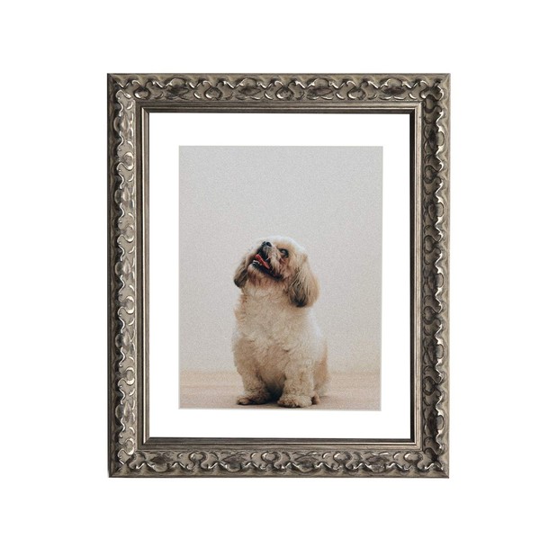 Tailored Frames Picture Frames, 8"x8" for 5"x5", White Mount