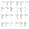 Pack of 100 Hooks Nail for Nail Gun, 25 mm,