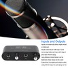 2 Channel Sound Amplifier Balanced 1/4 Inch 6.35mm Gain Independent