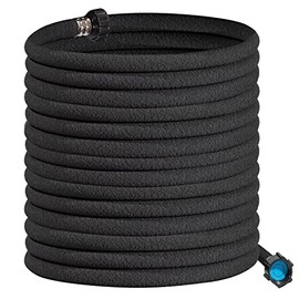 Soaker Hose 50 ft for Garden Beds Heavy Duty Saving 70% Water Drip Hoses For Vegetable Seeds Raised Garden Bed Irrigation System
