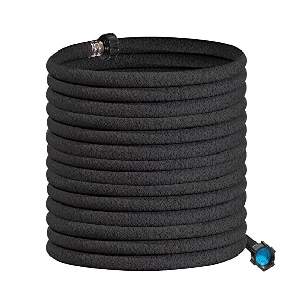 Soaker Hose 50 ft for Garden Beds Heavy Duty Saving