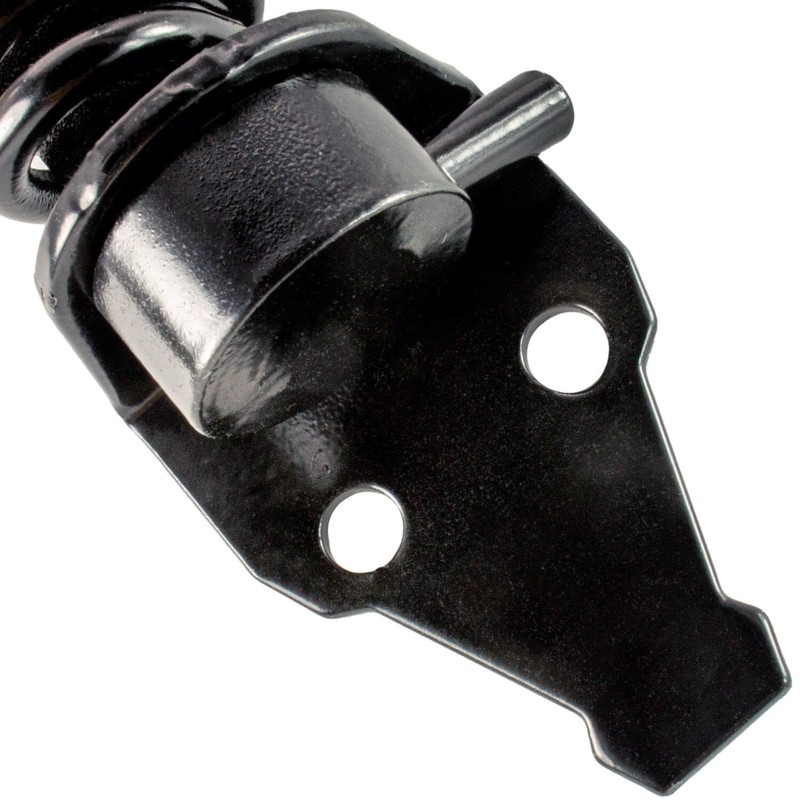 Black Wood Gate Self Closing - 13" Adjustable Spring Tension