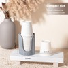 Bathroom Cup Dispenser - Small Holder for Bathroom, Mouthwash Cups,