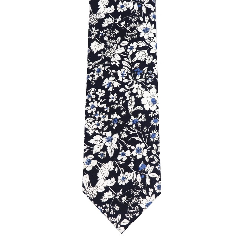 Elfeves - Corbata delgada de algodón y lino para hombre,