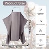 Dimoxii Nursing Cover for On the Go, Soft Muslin Nursing