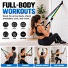 11-Piece Resistance Band Set for Home Workouts – 10–50 lb