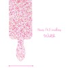Simply Hair Pink Glitter Balayage Long Highlighting Board with Curved