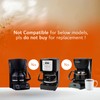 5 Cup Coffee Pot Replacement Compatible for Mr Coffee BVMC-PC05BL2,BVMC-SC05BL,
