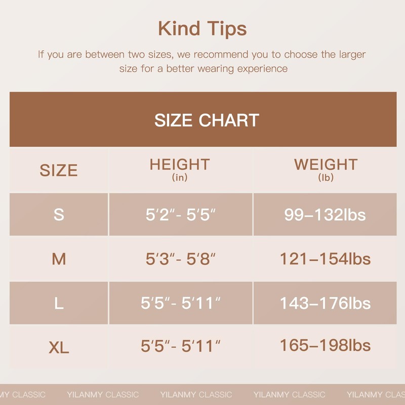 Yilanmy Women's 6 Pairs Sheer Tights 20D Silky Control Top