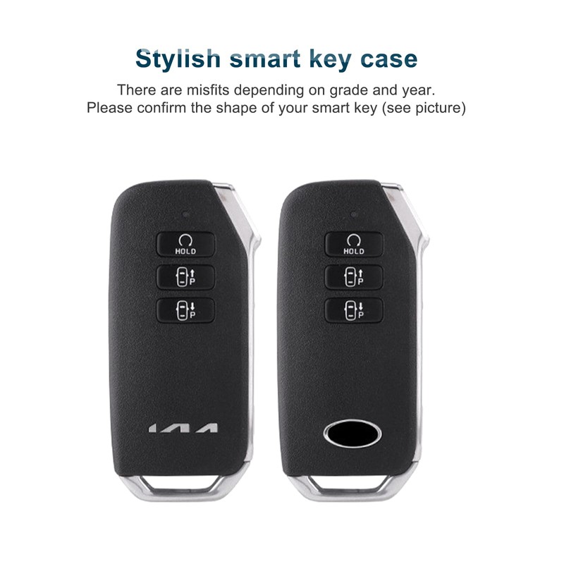 BIXUAN EV6 Car Key Case Cover Compatible with Kia EV6