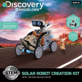 Discovery Kids New! Discovery Kids #Mindblown STEM 12-in-1 Solar Robot Creation-190-P