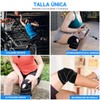 Rodilleras Ortopedicas de Compresión, 2 Piezas Rodilleras Gym, Gris