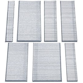 1400 Pieces 18 Gauge Brad Nails 7 Sizes (2/5 ", 5/8 ", 3/4 ", 1 ", 1-1/4 ", 1-1/2 ", 2 Inch) for Pneumatic, Electric Brad Nailer