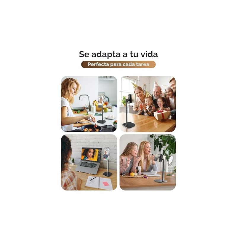 COOPER ChatStand, soporte ajustable para teléfono celular para escritorio, soporte