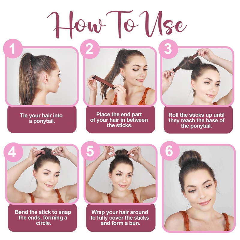 Fabricante de moños de pelo para mujer oscuro