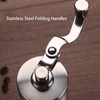 Hand Crank Coffee Grinder Multifunctional Stainless Steel and Ceramic Manual