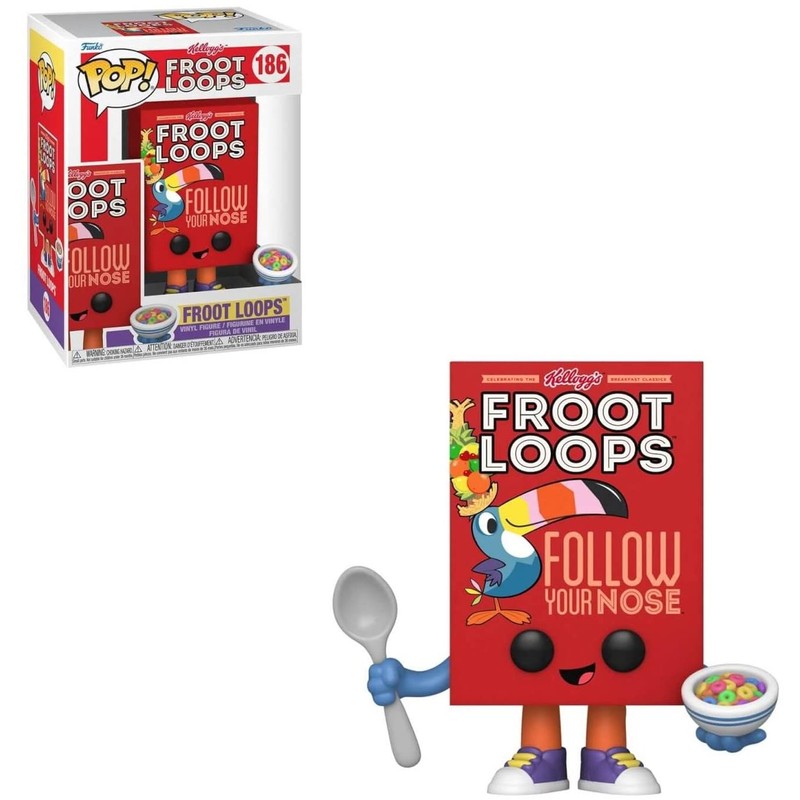POP Ad Icons: Kelloggs - [Froot] Loops Cereal Box Funko