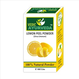 VEDICAYURVEDA Orange Peel Powder and Lemon Peel Powder Combo Pack (200gm)