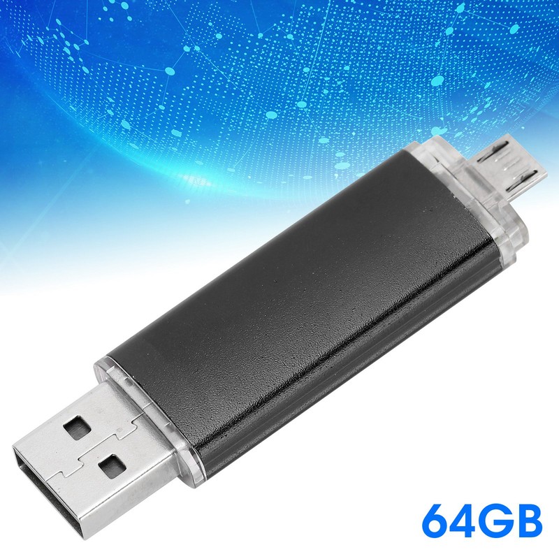 USB Flash Drive OTG Memory Stick 2 in 1 Micro