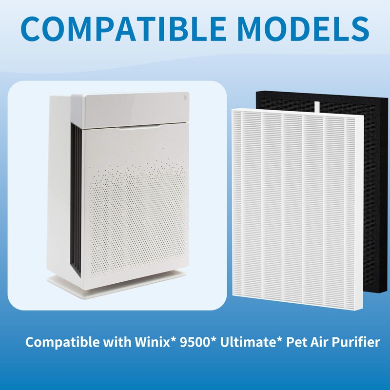 Alvamoyle HR900 Filter Replacement T, Compatible with Winix HR900 Air