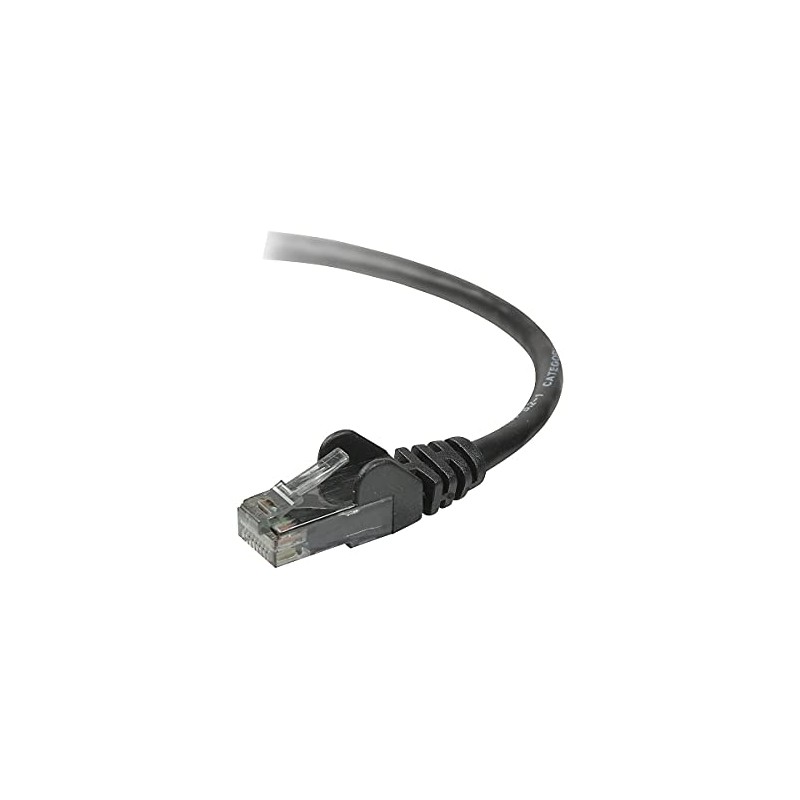 Belkin CAT6 Snagless Patch Cable, RJ45 (Black) , 7-Foot