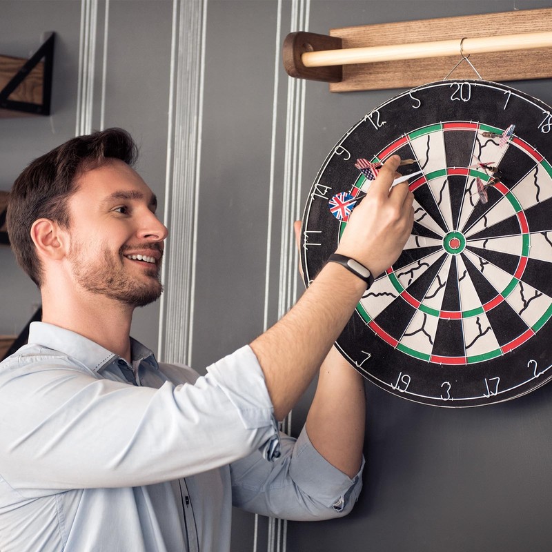 HUANR Pack of 200 Dart Tips, Soft, White Darts, Plastic