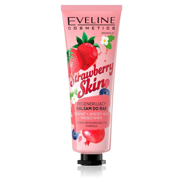 Eveline Cosmetics Strawberry Regenerating Hand Lotion 50ml