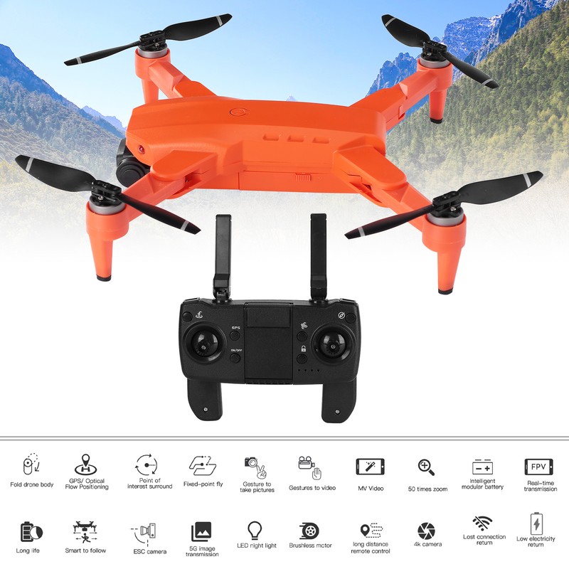 Professional L900 PRO RC Drone 4K Dual HD Camera Brushless