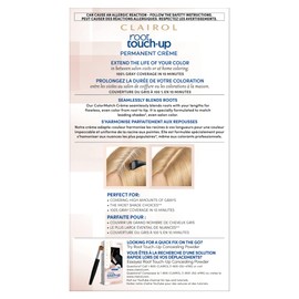 Clairol Root Touch-Up Permanent Hair Dye, 10 Extra Light Blonde Hair Color, 1 Count