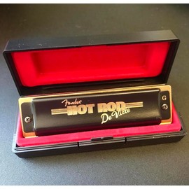 Fender Hot Rod Deville 10 Hole Major Diatonic Harmonica, Key of G with Case