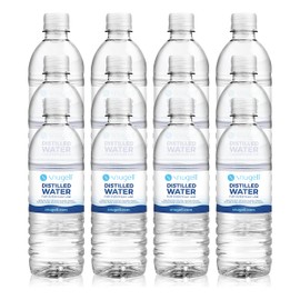 Snugell Bottled Distilled Water for Everyday Use (12-Pack, 16.9 oz Each) – Ultra-Filtered, Pure, and Safe – BPA-Free – Everyday Use – Made in USA
