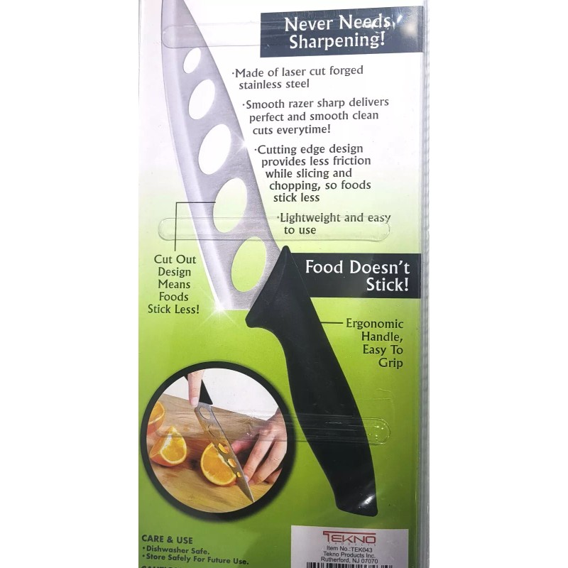 Tekno Forever Knife Forged Stainless Steel - Stays Sharp Forever,