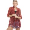 Central Chic Women's Stunning Sequin Evening Scarf - In 3
