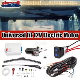 sinocea0 For Polaris RZR 800 900 XP 1000 12V Electric Wiper Motor Kit Wiper Switch Wire