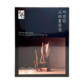 Cheoline Red Ginseng Jigangin Goryeo Red Ginseng Extract 6-year-old 240g x 2 / 철이네홍삼 지강인 고려 홍삼정 6년근 240g 2개