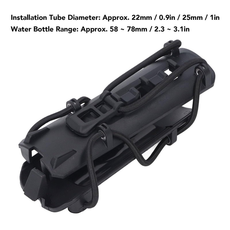 Motorcycle ATV Cup Holder, Motorcycle Drink Holder Adjustable for UTV