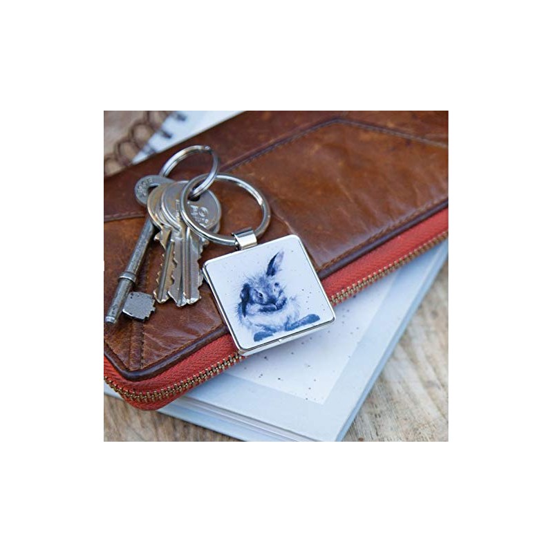 Wrendale Designs - Bathtime Keyring - Rabbit