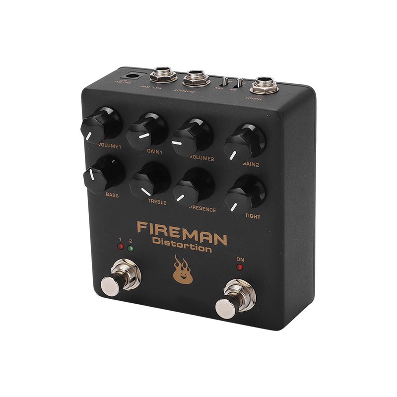 Distortion Effect Pedal 2 Channel Electric Guitar Accessories NDS‑5 with