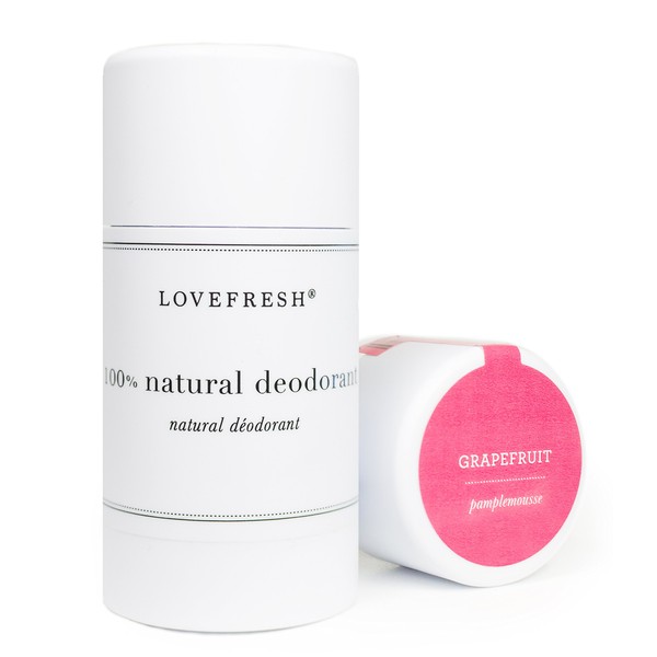 Lovefresh - Natural Deodorant | Aluminum Free (Grapefruit) (3.7 oz)