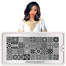 MoYou -London Arabesque Collection 02 Stencil