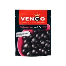 Venco Salmiak Rondo's 8 Oz (Pack of 2)
